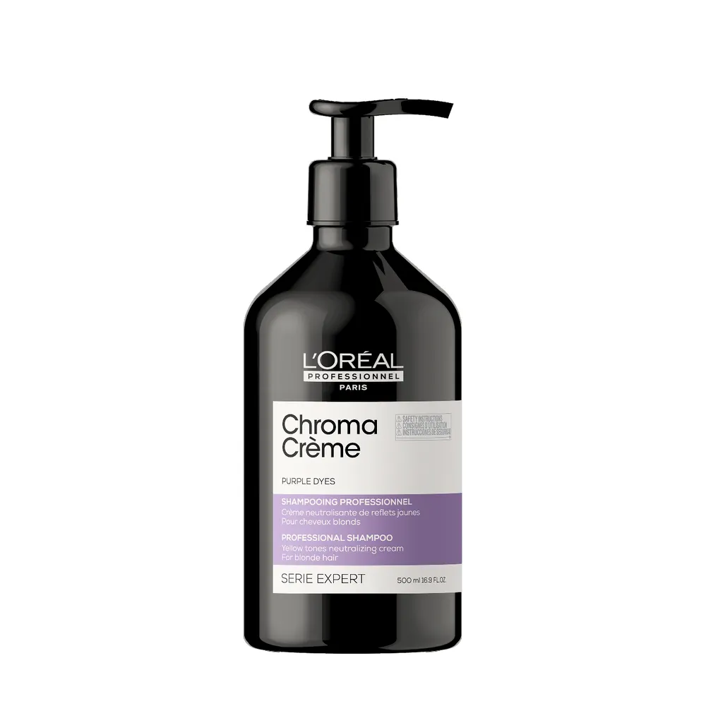 L'oréal Professionnel Chroma Crème Purple Shampoo šampoon kollaste toonide neutraliseerimiseks blondides juustes